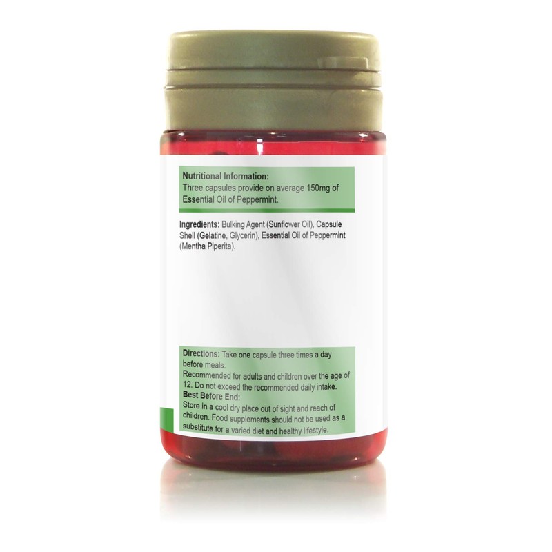 Power Health 50mg Peppermint Oil Capsules - Pack of 150