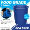 5 Gallon Bucket Liner Reusable Rubber Liner for Concrete Thinset
