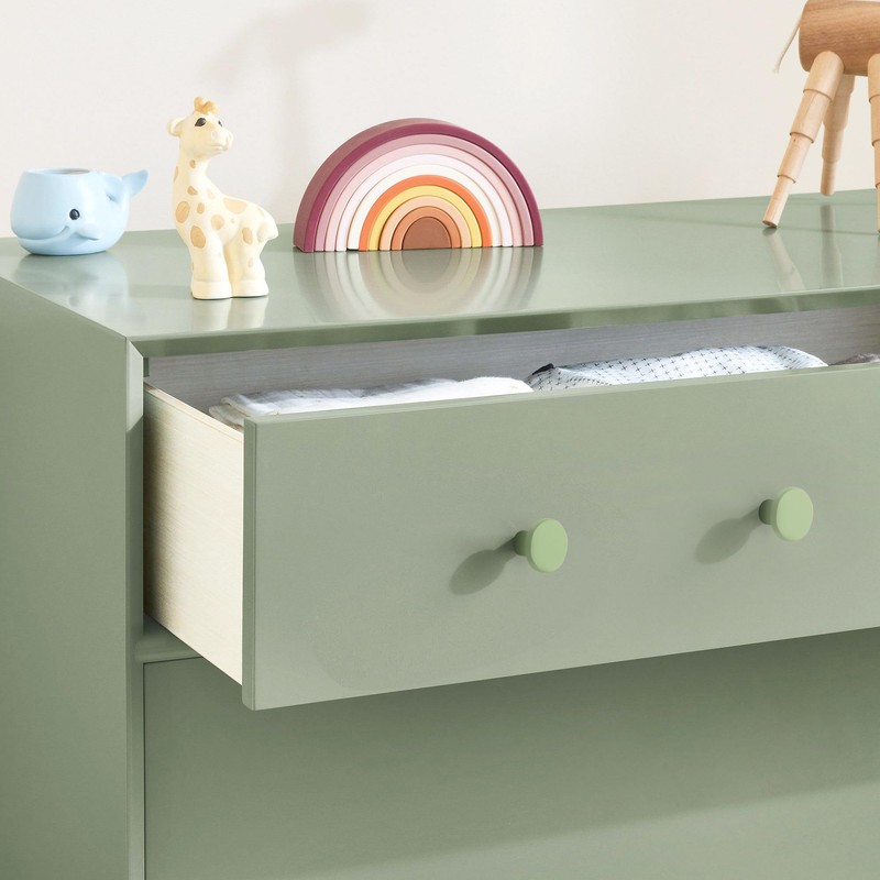 Ravinte 30 Pack Cabinet Knobs Light Green Kitchen Cabinet Knobs