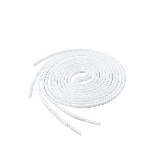 Underground Kulture Shoelaces Round White Coloured Replacement Colour For Trainers