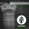 SOLVEX Rain Shower Head - High Pressure Rainfall Shower Head