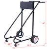 Donext Outboard Boat Motor Stand, Engine Stand for Storage, 315lbs