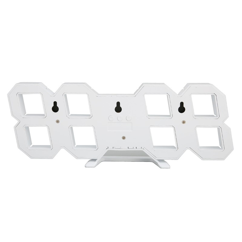 3D LED Wall Clock Brightness Adjustable Innovative 3D Table Wall