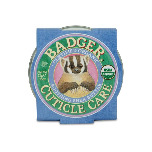 Badger - Cuticle Care, Soothing Shea Butter Cuticle Balm, Certified