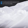 1.5 x 6 m Nylon Silk White Seamless Diffusion Fabric