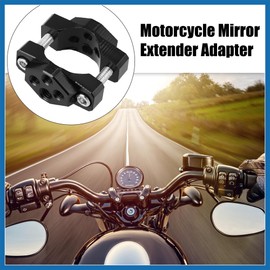 A ABSOPRO Motorcycle Sport Bike Handlebar Clamp Replacement Black 17 to 32 mm Item Replacement