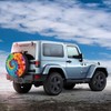 Tie Dye Hippies Spare Tire Cover Weatherproof Universal Wheel Protectors