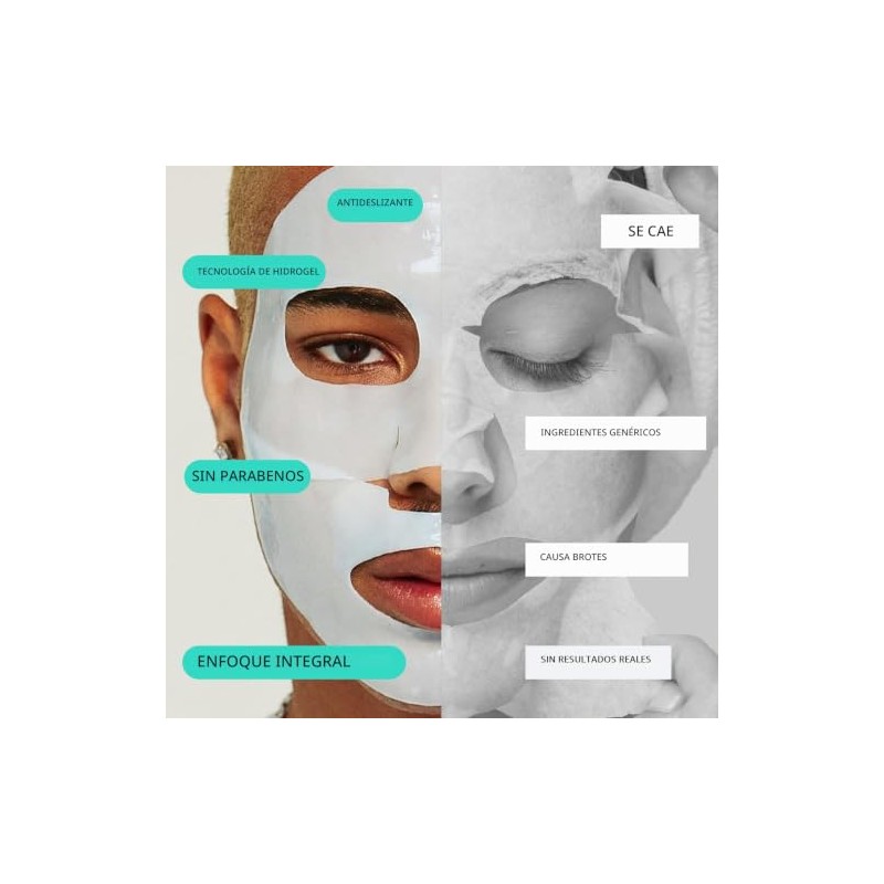 LOOPS CLEAN SLATE - Detoxifying Hydrogel Face Mask - Detoxify,