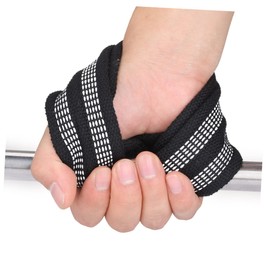 OHPHCALL 1 Pair Weightlifting Wrist Straps Weight Lifting Wrist Straps Wrist Wraps Figure 8 Weight Lifting Straps Wrist Straps for Weightlifting Resistance Band Fitness Wristband Sports