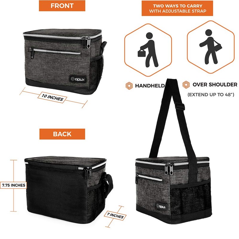 OPUX Lunch Box For Men, Insulated Lunch Bag Women, Shoulder