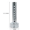 TOTMOX Motorcycle Exhaust Silencer 45 mm Silver, 2 Pieces Universal
