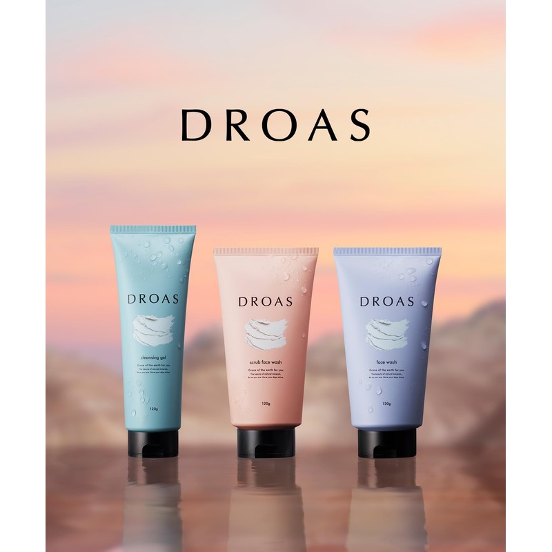 DROAS 2025 Summer Exclusive, Claymild, Scrub Wash, Cool, Mintea Citrus