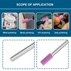 ECSiNG 20-Piece Grinding Stone Bits, Rotating Whetstone Drill Bit Set