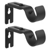 Anndason Heavy Duty Adjustable Curtain Rod Brackets Holders - 1