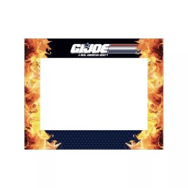 Konami GI Joe Custom Bezel Print Arcade Monitor Decal