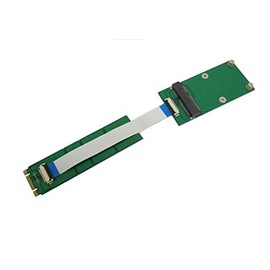 mSATA SSD to M.2 (NGFF) Adapter Card with FFC Cable