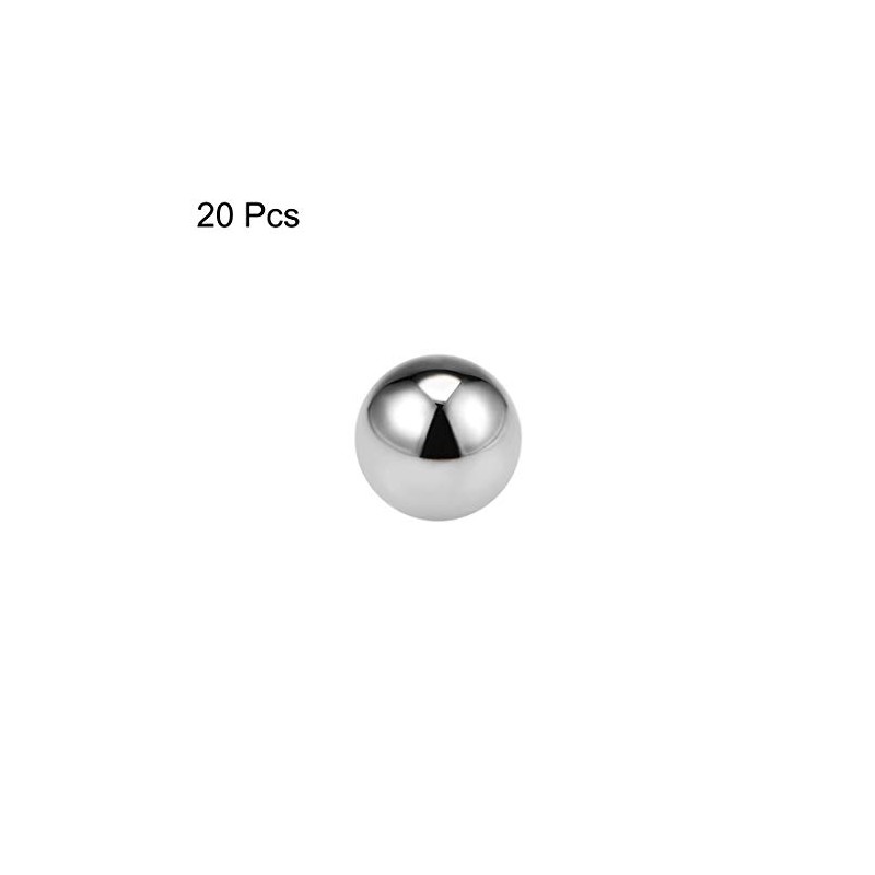sourcing map Precision Balls 7 mm Solid Chrome Steel G10