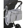 VERTBAUDET Nappy Bag, Family, Sweatware Grey Mottled, One Size