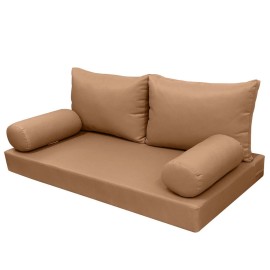 |COVER ONLY| Style2 TwinXL Knife Edge Daybed Mattress Bolster Pillow Cover AD104