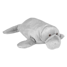 Wild Republic Cuddlekins Eco Dugong, Stuffed Animal, 12 Inch, Plush Toy, Ecofriendly