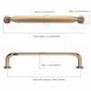 Asidrama 10 Pack 5 Inch(128mm) Champagne Bronze Kitchen Cabinet Handles,