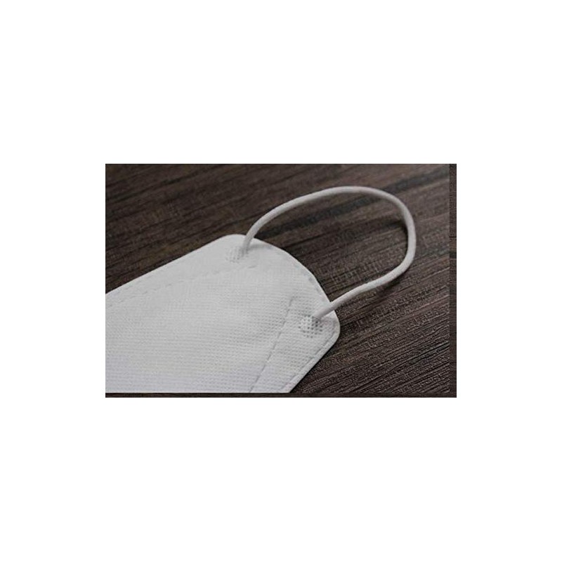 'AirQUEEN: Nanofiber Filter Mask: Fold-Flat Dust Mask 10PCS + Free