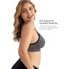 HBselect 3 Pack Women’s Nursing Bra Wireless Seamless Maternity Bra