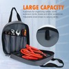 KUNN 14 Inch Jumper Cable Bag Durable Tools Cable Storage