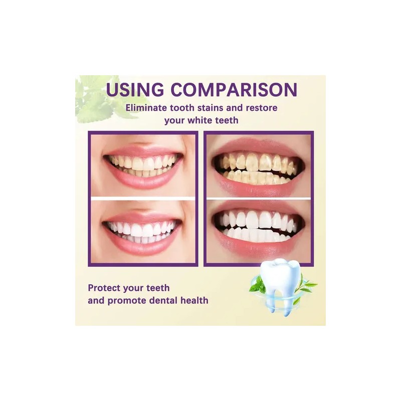 2pcs Tooth Refresh Toothpaste, Fresh Breath Toothpaste,