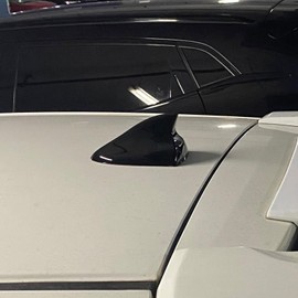 Ramble - Shark Antenna Car Accessory for Nissan Pathfinder Leaf Rogue Pulsar Kicks Juke (Strengths Style, Black)