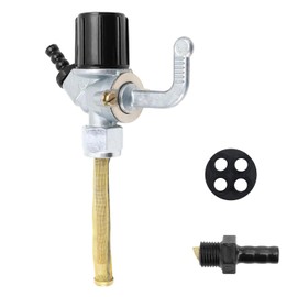 Fuel Tap Switch for Simson S51 50, SR50/60/80, MZ ETZ125/150/250/251, Fuel Tap with Brass Strainer and Water Bag