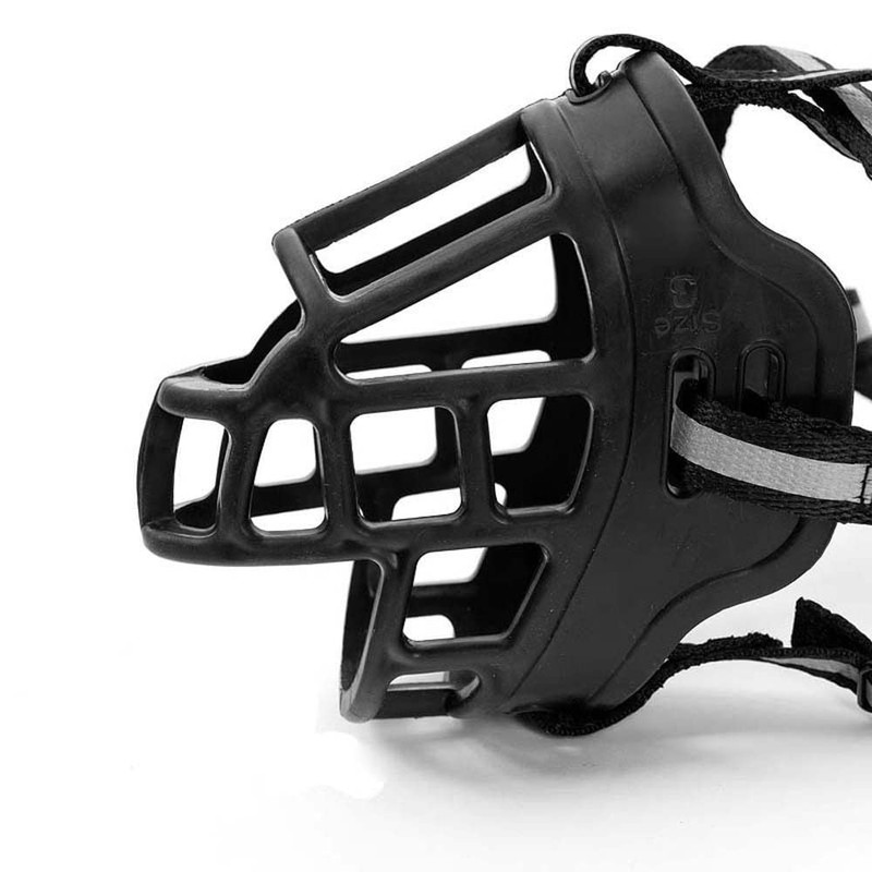 Dog Muzzle, Breathable Basket Muzzles for Small, Medium, Large Dogs,