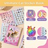 XinTX Cat Sticker Book, 800+ Die Cut Cute Cat Stickers,