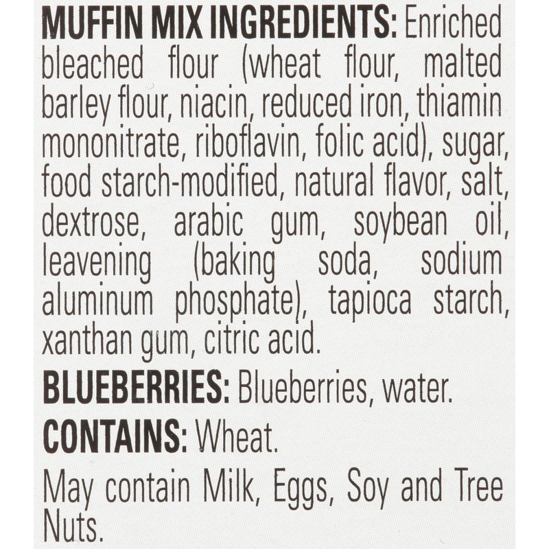 Krusteaz Wild Blueberry Muffin Mix - No Artificial Flavors, Colors