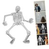 Operitacx 1bag Handmade Science Kit Human Skeleton Assembly Skeletal Figurine