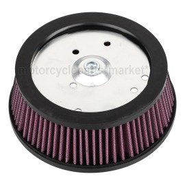 Unbranded Motorcycle Air Cleaner Cover Element Kit For Harley Touring Electra Road Glide