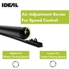 Ideal Security Model 8160 Heavy-Duty Pneumatic Storm Door Closer with