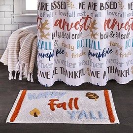 SKL Home Harvest Happy Fall Y'all Rug, 30" x 20"