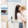 Veise Smart Locks with 2 Lever Handle Set, App Control,
