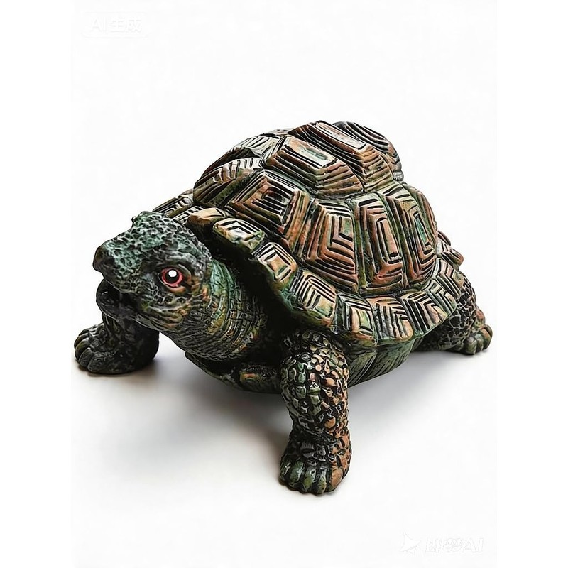 Handmade Turtle Pond Spitter - Resin Water Aerator for Garden