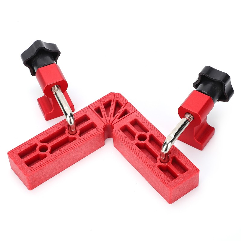 90 Degree Positioning Square Plastic Right Angle Clamp Woodworking Hand