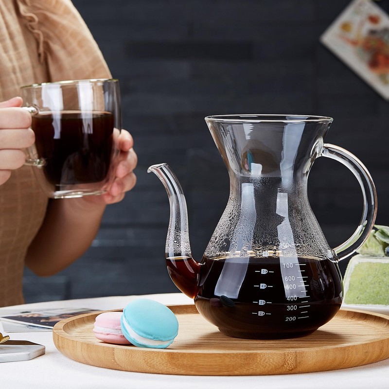 Unbreakable - Pour Over Coffee Maker with Double Stainless Filter