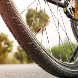 6pcs Anodised Alloy Valve Caps - for Presta - Road/Mountain Bike Bicycle Red