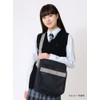 East Boy 209079 Shoulder Bag, Navy × red (580) 3,