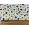 Robert Kaufman Nuts & Bolts Floral And Polka Dot Fabric