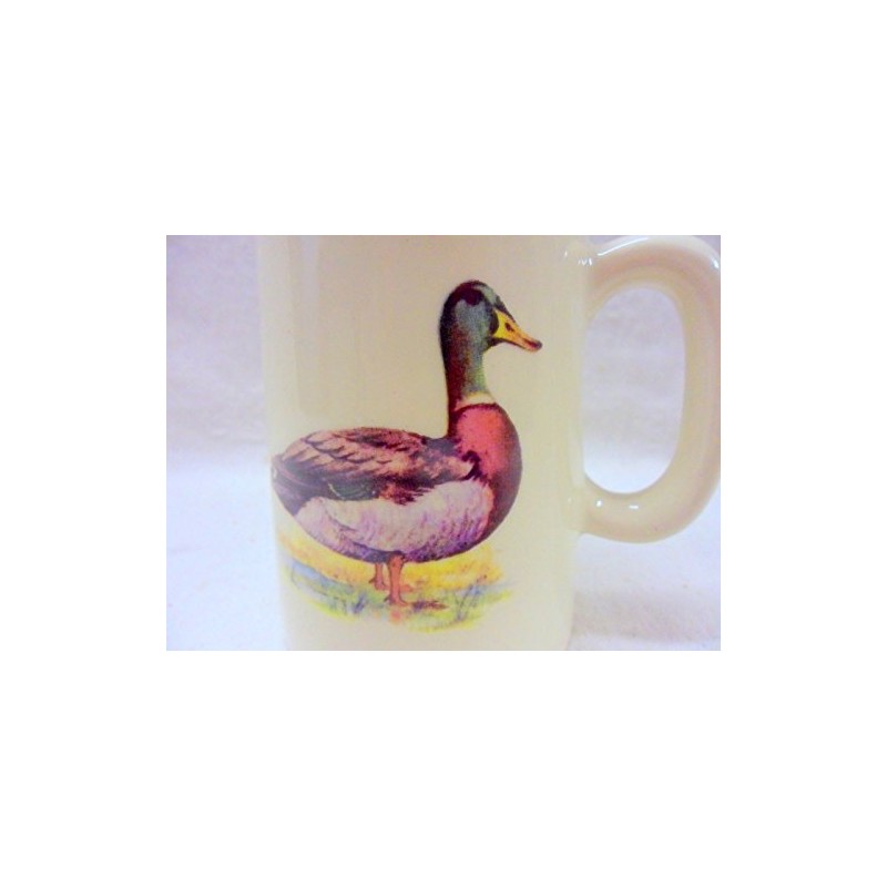 farmyard mallard design milk jug by Heron Cross Pottery.