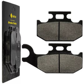 Caltric Rear Brake Pads for Yamaha Raptor 700 700R YFM70R 2006-2012 / 1S3-W0046-01-0