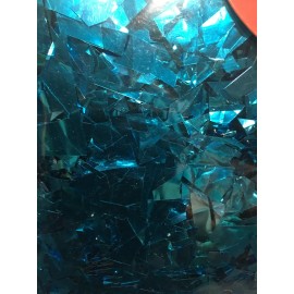 Celebrate It Christmas Flakes Confetti Blue 3.5 Oz NEW