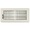 Shoemaker 4x10 Floor Register – Khaki Light Heavy Duty Metal