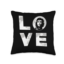 Che Guevara Design - Love Che Guevara Moon - Che Guevara Throw Pillow